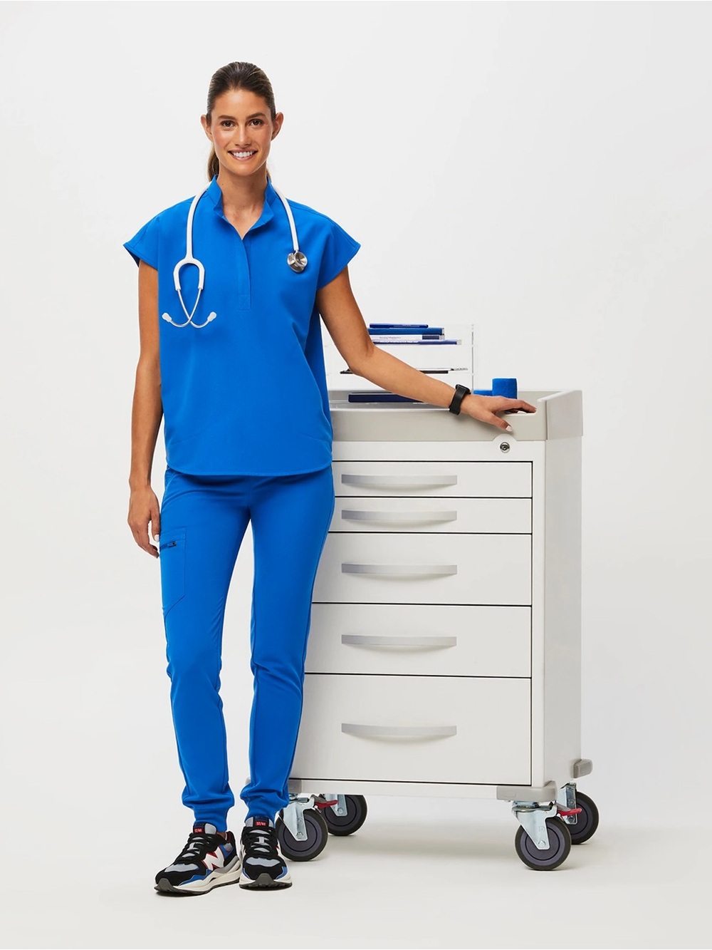 Women’s Medical Scrub Jogger Pants - Royal Blue